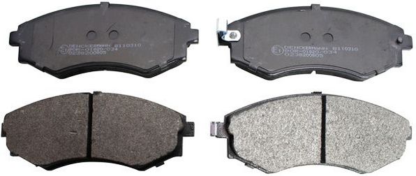 DENCKERMANN B110310 Brake Pad Set, disc brake