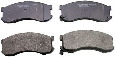 Brake Pad Set, disc brake DENCKERMANN B110406