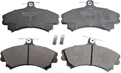 Brake Pad Set, disc brake DENCKERMANN B110513