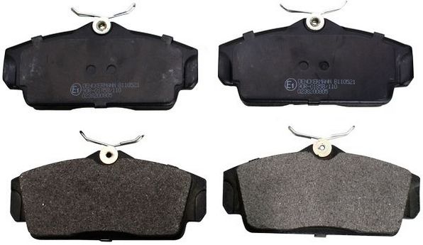 DENCKERMANN B110521 Brake Pad Set, disc brake