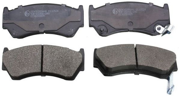 DENCKERMANN B110524 Brake Pad Set, disc brake