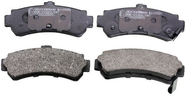 DENCKERMANN B110525 Brake Pad Set, disc brake