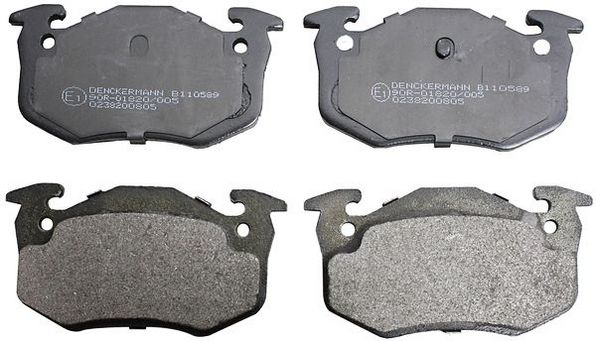 DENCKERMANN B110589 Brake Pad Set, disc brake