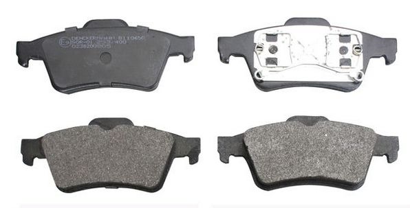 DENCKERMANN B110650 Brake Pad Set, disc brake