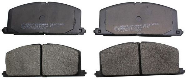 DENCKERMANN B110740 Brake Pad Set, disc brake