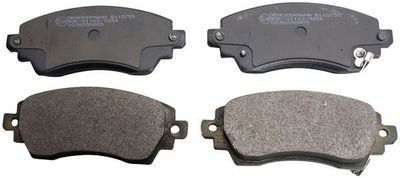 Brake Pad Set, disc brake DENCKERMANN B110755