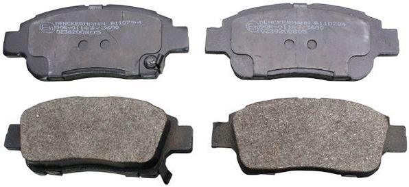 DENCKERMANN B110794 Brake Pad Set, disc brake