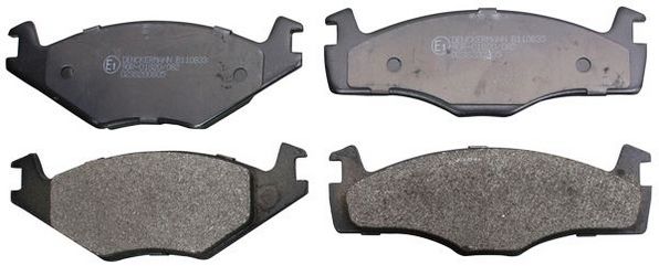 DENCKERMANN B110833 Brake Pad Set, disc brake