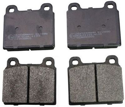 Brake Pad Set, disc brake DENCKERMANN B110850