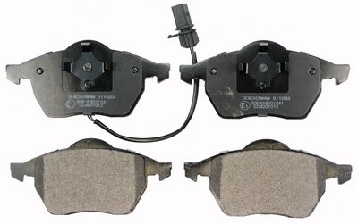 Brake Pad Set, disc brake DENCKERMANN B110864