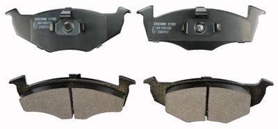 DENCKERMANN B110866 Brake Pad Set, disc brake