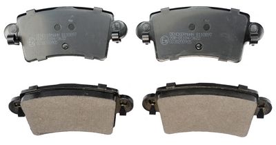 Brake Pad Set, disc brake DENCKERMANN B110897