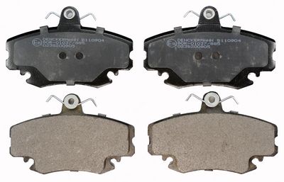 Brake Pad Set, disc brake DENCKERMANN B110904