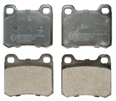 DENCKERMANN B110916 Brake Pad Set, disc brake