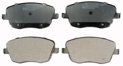 Brake Pad Set, disc brake DENCKERMANN B110924