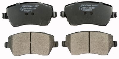 DENCKERMANN B110927 Brake Pad Set, disc brake