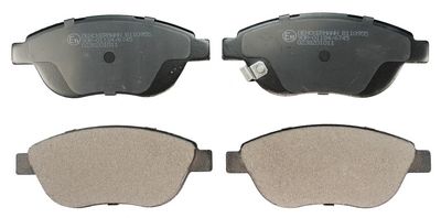 Brake Pad Set, disc brake DENCKERMANN B110955