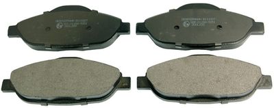 Brake Pad Set, disc brake DENCKERMANN B111027