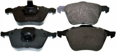 Brake Pad Set, disc brake DENCKERMANN B111117