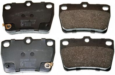 DENCKERMANN B111166 Brake Pad Set, disc brake