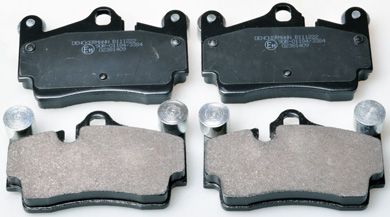 Brake Pad Set, disc brake DENCKERMANN B111222