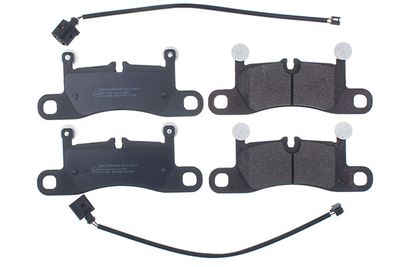 Brake Pad Set, disc brake DENCKERMANN B111404