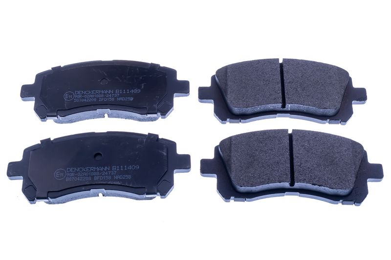 DENCKERMANN B111409 Brake Pad Set, disc brake