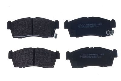 Brake Pad Set, disc brake DENCKERMANN B111428