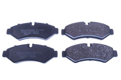 Brake Pad Set, disc brake DENCKERMANN B111515