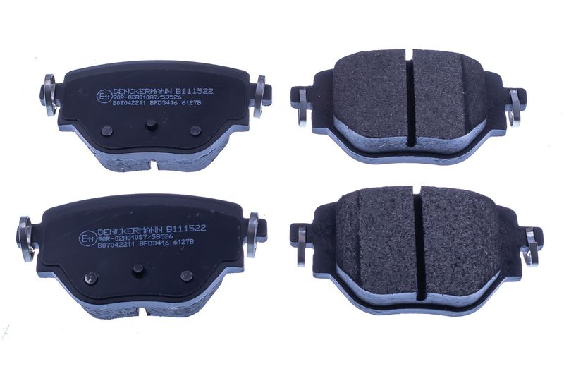 DENCKERMANN B111522 Brake Pad Set, disc brake