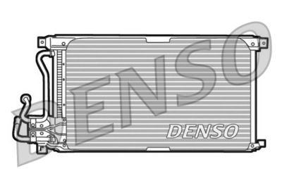 Condenser, air conditioning DENSO DCN10011