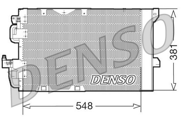 DENSO DCN20005 Condenser, air conditioning