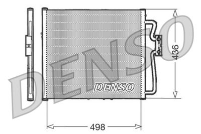 Condenser, air conditioning DENSO DCN23009