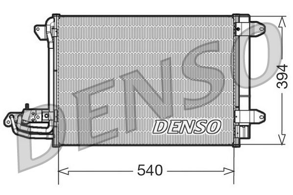 DENSO DCN32001 Condenser, air conditioning