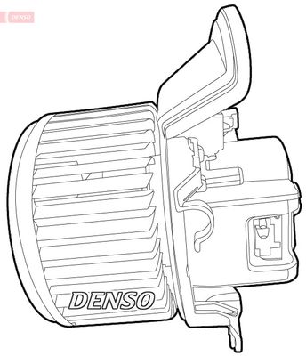 Interior Blower DENSO DEA01211