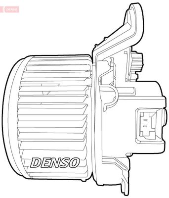 Interior Blower DENSO DEA01212