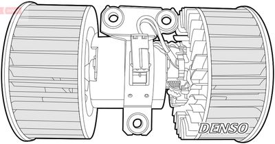 Interior Blower DENSO DEA05002