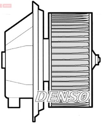 Interior Blower DENSO DEA09001