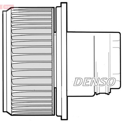 Interior Blower DENSO DEA09023