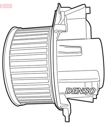 Interior Blower DENSO DEA09031