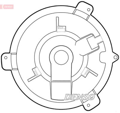 Interior Blower DENSO DEA09041