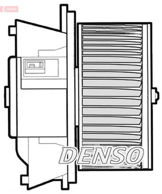 Interior Blower DENSO DEA09042