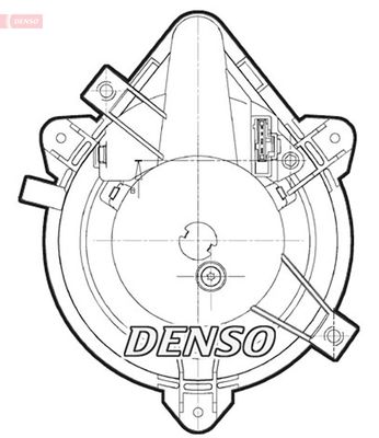 Interior Blower DENSO DEA09044