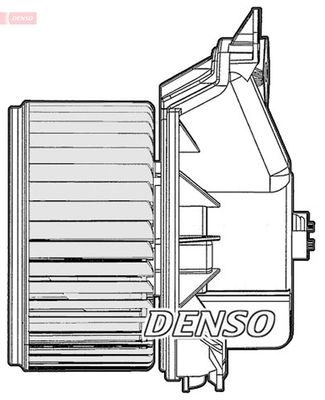 Interior Blower DENSO DEA09045