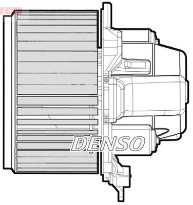 Interior Blower DENSO DEA09051