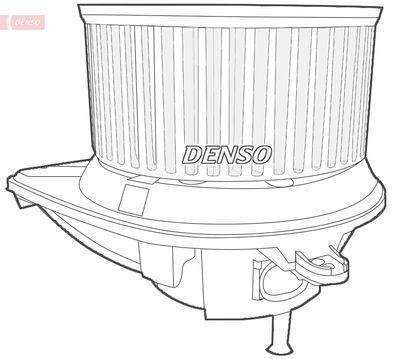 Interior Blower DENSO DEA17030