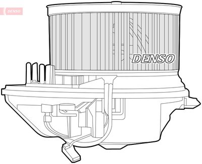 Interior Blower DENSO DEA21008