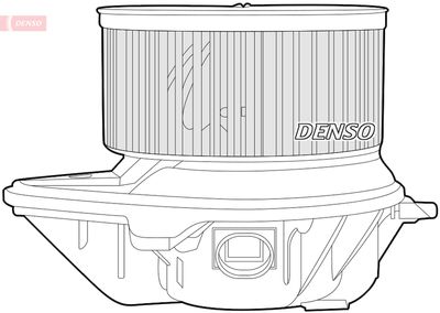 Interior Blower DENSO DEA21009