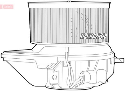 Interior Blower DENSO DEA23008