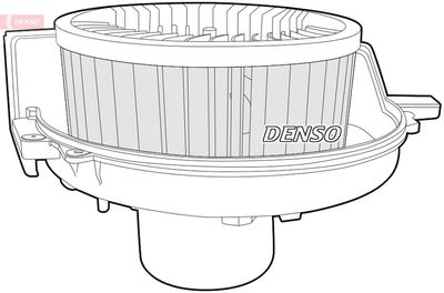 Interior Blower DENSO DEA27001